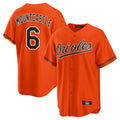 Baltimore Orioles #6 Ryan Mountcastle Player Orange Jereymy Home Game Stitched Jerseys