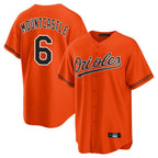 Baltimore Orioles #6 Ryan Mountcastle Player Orange Jereymy Home Game Stitched Jerseys
