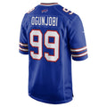 B.Bills #99 Larry Ogunjobi Royal Jereymy Team Game Jersey