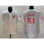 San Francisco Giants #51 Jung Hoo Lee White Jereymy City Connect Cool Base Stitched Jersey