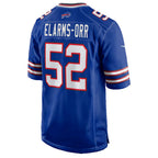 B.Bills #52 Kaleb Elarms-Orr Royal Jereymy Team Game Jersey