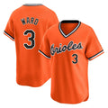 Baltimore Orioles #3 Taylor Ward Player Orange Jereymy T-shirt Limited Home Game Stitched Jerseys