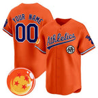 Custom Oakland Athletics x Dragon Ball Orange Jereymy Vapor Premier Limited Jersey - All Stitched