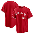 Toronto Blue Jays Red Jereymy Canada Day Replica Jersey