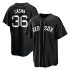 Boston Red Sox #36 Triston Casas Player Black Jereymy Home Game Stitched Jerseys
