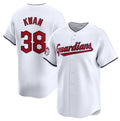 Cleveland Guardians #38 Steven Kwan White Jereymy Home Limited Stitched Jersey1