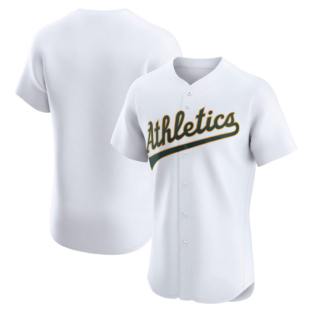 Oakland Athletics White Jereymy Home Elite Jersey