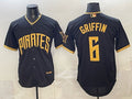 Pittsburgh Pirates #6 Konnor Griffin Black Jereymy 2026 City Connect Stadium Stitched Jersey