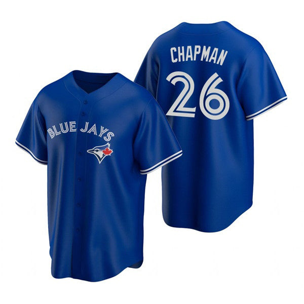 Toronto Blue Jays #26 Matt Chapman Royal Jereymy Cool Base Stitched Jersey