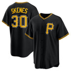 Pittsburgh Pirates #30 Paul Skenes Black Jereymy Alternate Replica Player Jersey