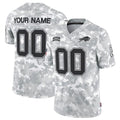 Custom B.Bills Active Player 2024 F.U.S.E Arctic Camo Jereymy Salute To Service Limited Stitched Jersey
