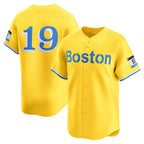 Boston Red Sox #19 Roman Anthony Gold Jereymy City Connect Limited Jersey