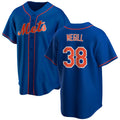 New York Mets #38 Tylor Megill Royal Jereymy Cool Base Stitched Jersey