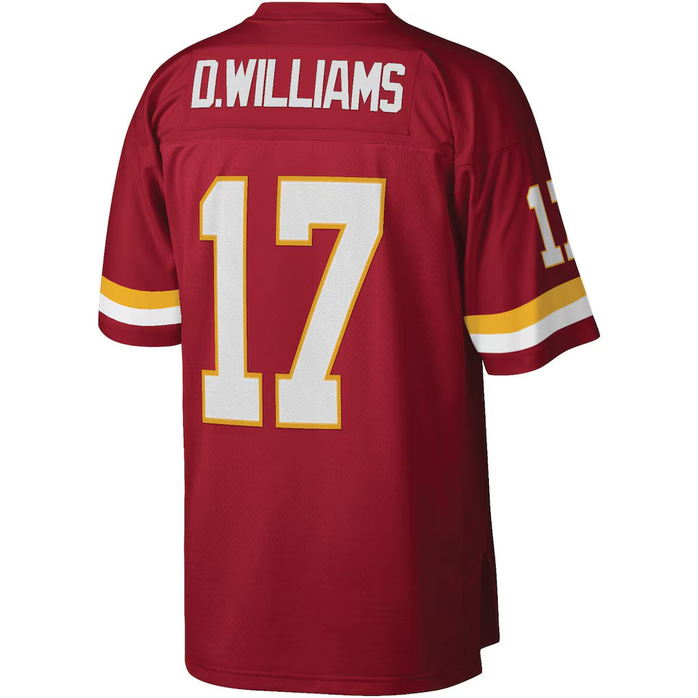 W.Football Team #17 Doug Williams Mitchell & Ness Burgundy Jereymy Legacy Replica Jersey