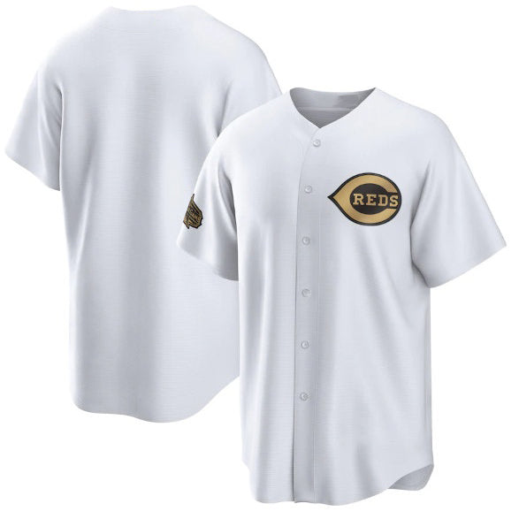 Cincinnati Reds Blank White Jereymy 2022 All-Star Cool Base Stitched Jersey