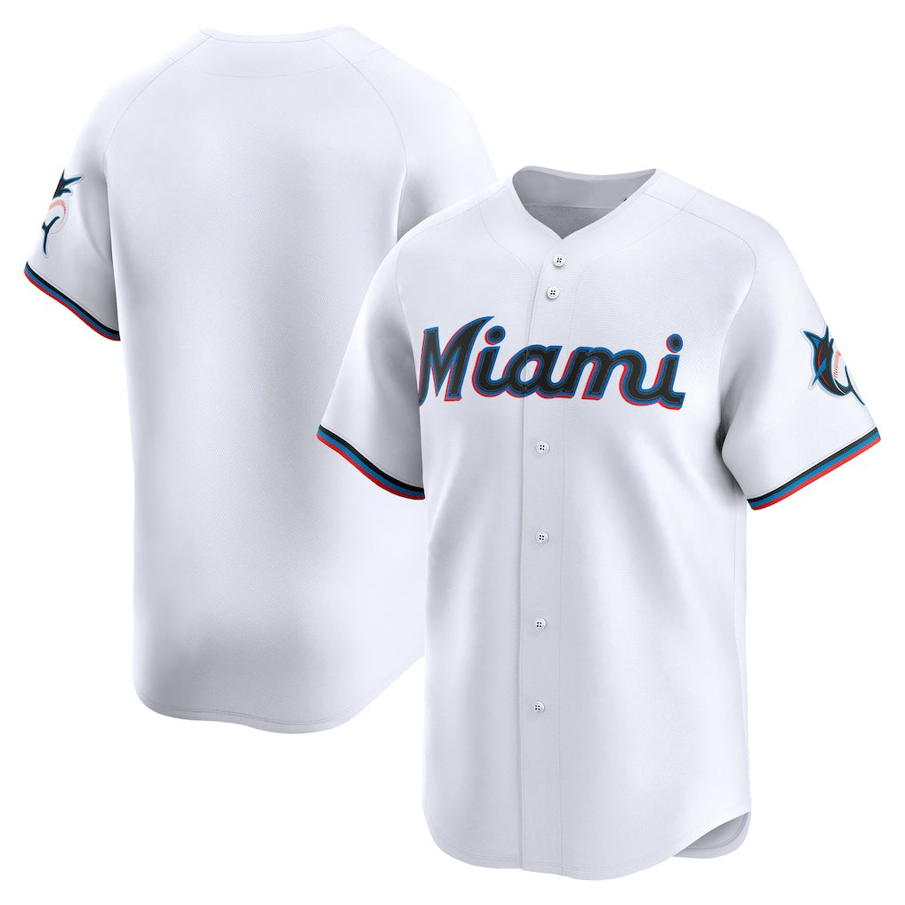 Miami Marlins White Jereymy Home Limited Jersey