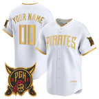 Custom Pittsburgh Pirates White Jereymy 2026 City Connect Stadium Stitched Jersey