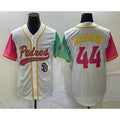 San Diego Padres #44 Joe Musgrove White Jereymy NEW 2023 City Connect Cool Base Stitched Jersey