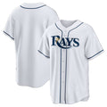 Tampa Bay Rays White Jereymy Home Big & Tall Replica Jersey