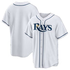 Tampa Bay Rays White Jereymy Home Big & Tall Replica Jersey