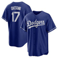 Los Angeles Dodgers #17 Shohei Ohtani Royal Jereymy Alternate 2 Replica Jersey