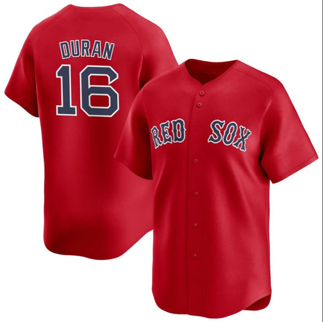 Boston Red Sox #16 Jarren Duran Red Jereymy 2024 Alternate Limited Stitched Jersey