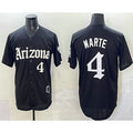 Arizona Diamondbacks #4 Ketel Marte Black Jereymy Vapor Premier Limited Stitched Jersey