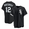 Chicago White Sox #12 Colson Montgomery Black Jereymy Cool Base Stitched Jersey