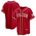 Texas Rangers Red Jereymy 2026 City Connect Stadium Jersey