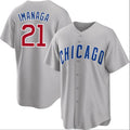 Chicago Cubs #21 Sh¨­ta Imanaga Gray Jereymy Cool Base Stitched Jersey