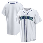 Seattle Mariners White Jereymy Home Replica Team Jersey