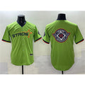 Houston Astros Team Big Logo Green Jereymy 2025 City Connect Limited Stitched Jersey