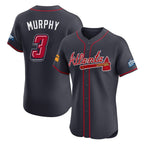 Atlanta Braves #3 Dale Murphy Player Navy Jereymy 2025 Speedway Classic Limited Elite Home Game Stitched Jerseys