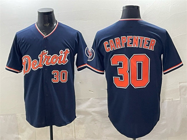 Detroit Tigers #30 Kerry Carpenter Navy Jereymy 2026 Alternate Vapor Premier Limited Stitched Jersey