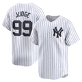 New York Yankees #99 Aaron Judge White Jereymy Home Limited Player Jerseys