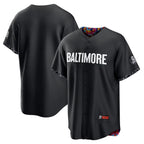 Baltimore Orioles Black Jereymy City Connect Replica Jersey