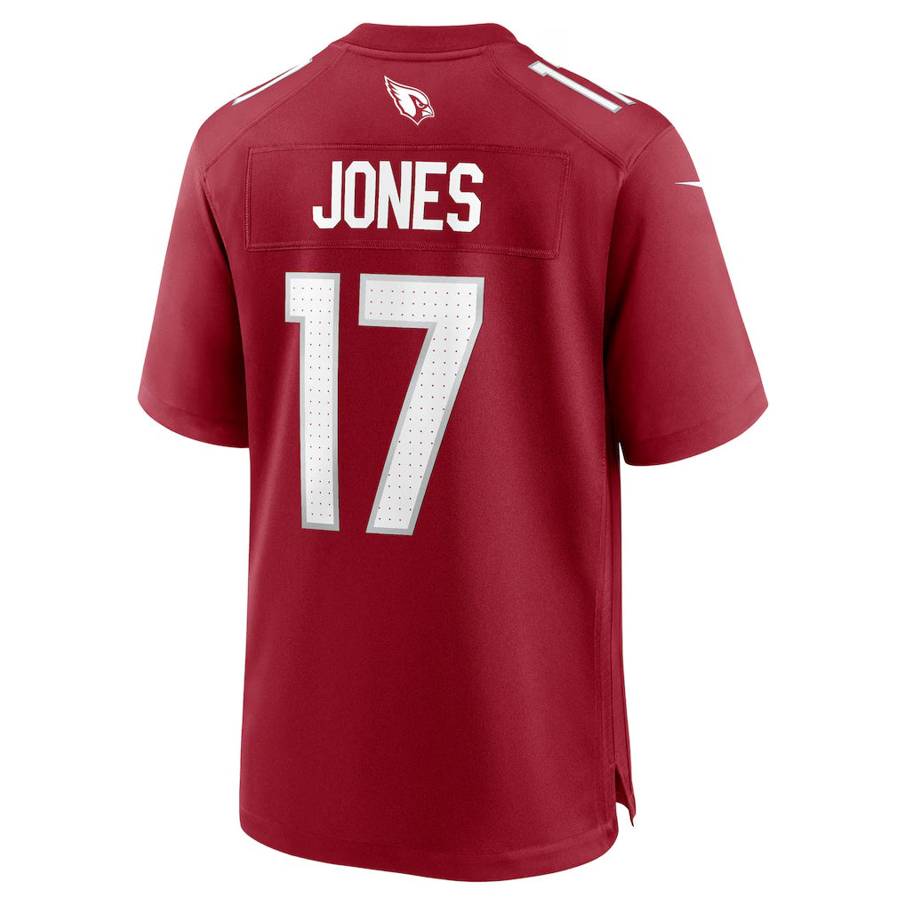 A.Cardinals #17 Zay Jones Cardinal Jereymy Team Game Jersey