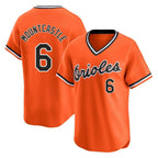 Baltimore Orioles #6 Ryan Mountcastle Player Orange Jereymy T-shirt Limited Home Game Stitched Jerseys