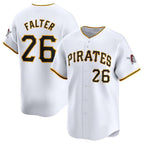 Pittsburgh Pirates #26 Bailey Falter White Jereymy Home Limited Stitched Jersey