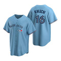 Toronto Blue Jays #16 Yusei Kikuchi Light Blue Jereymy Cool Base Stitched Jersey