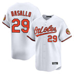 Baltimore Orioles #29 Samuel Basallo Player White Jereymy Limited Home Game Stitched Jerseys
