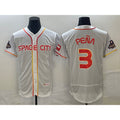 Houston Astros #3 Jeremy Pena Number White Jereymy 2023 City Connect Flex Base Stitched Jersey