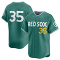 Boston Red Sox #35 Garrett Crochet Green Jereymy 2025 City Connect Limited Stitched Jersey