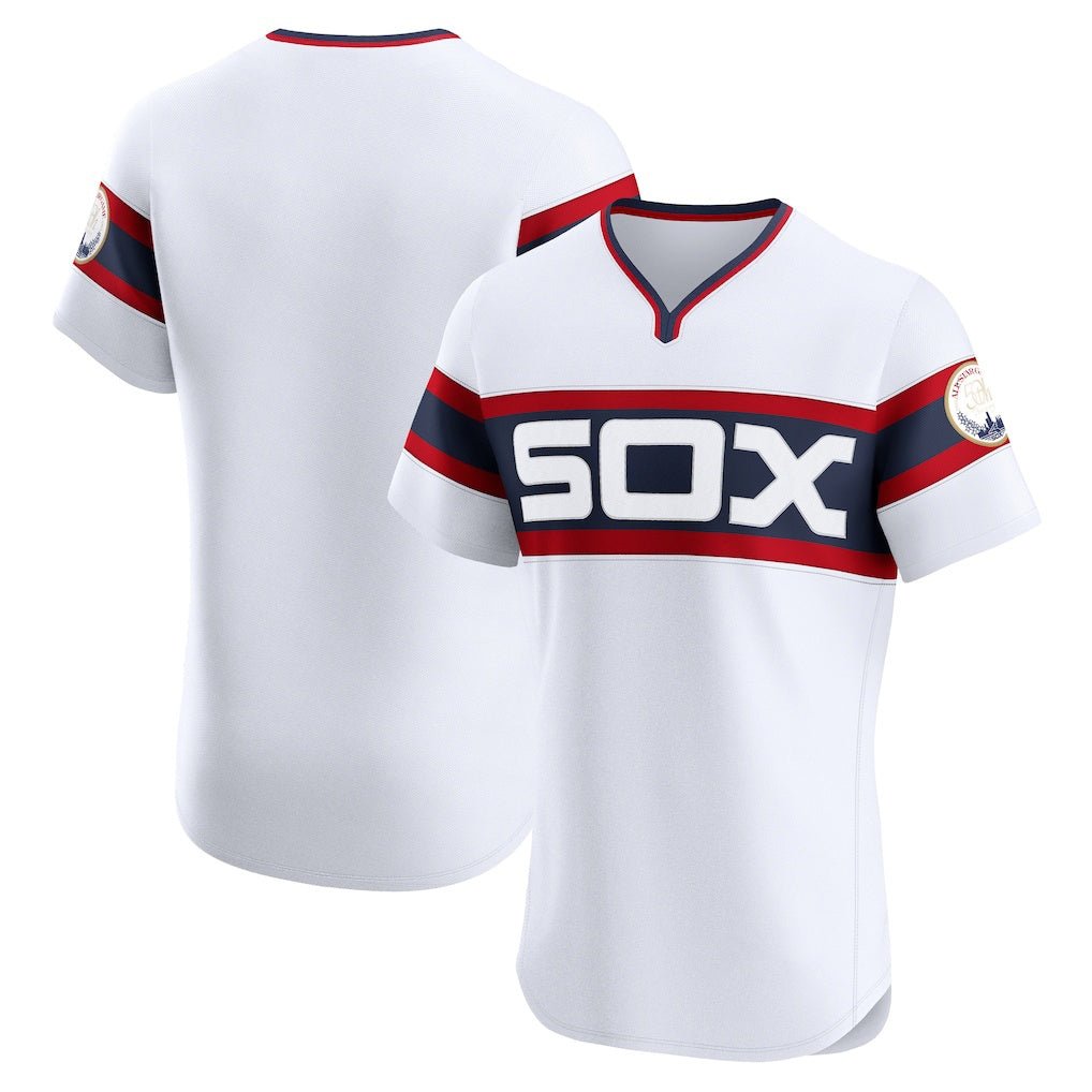 Chicago White Sox White Jereymy Alternate Vapor Premier Elite Patch Jersey