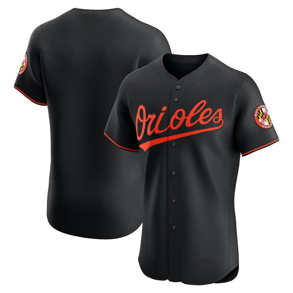 Baltimore Orioles Black Jereymy Alternate Elite Jersey