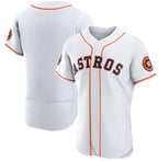 Houston Astros Blank White Jereymy 2022 World Series Flex Base Stitched Jersey