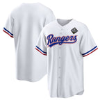 Texas Rangers Blank White Jereymy 2023 World Series Stitched Jersey