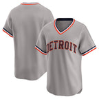 Detroit Tigers Gray Jereymy Throwback Cooperstown Collection Limited Jersey