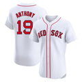 Boston Red Sox #19 Roman Anthony Player White Jereymy Limited Elite Home Game Stitched Jerseys1