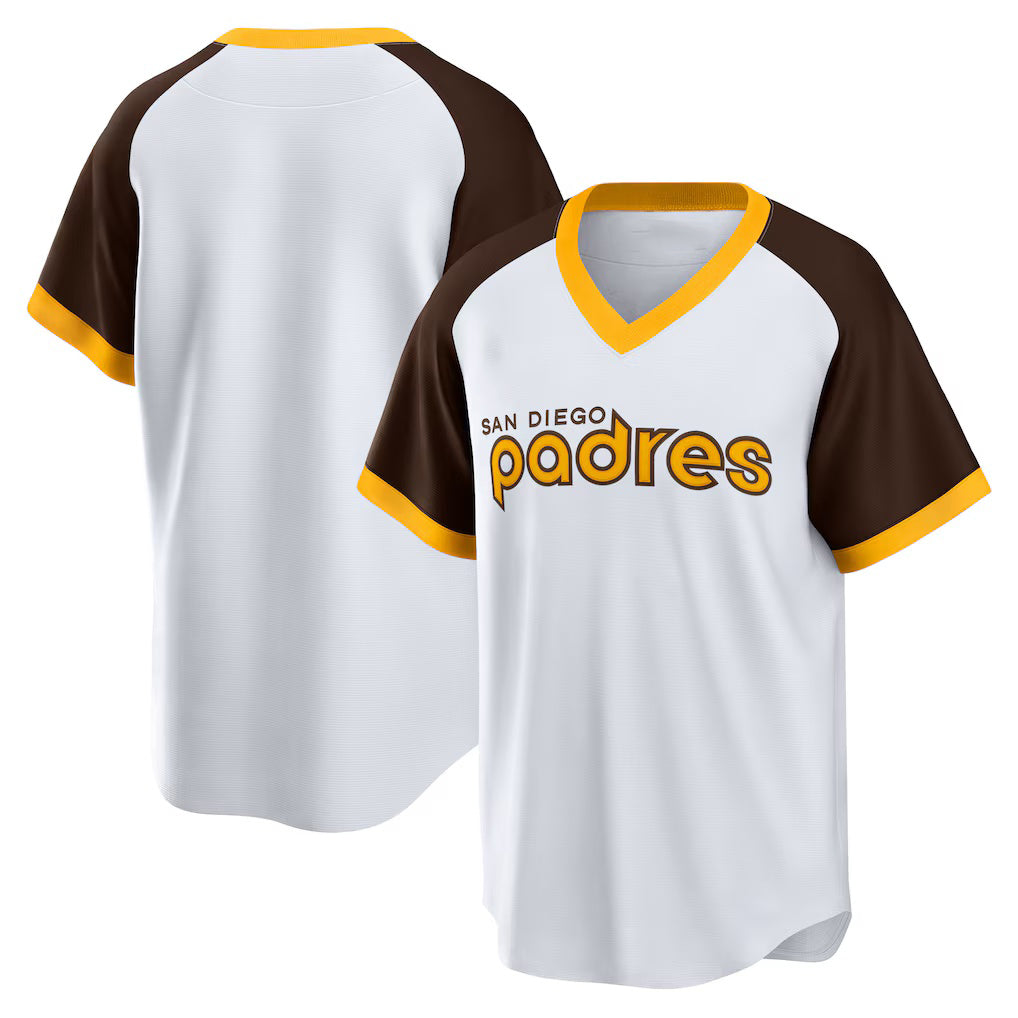 San Diego Padres White Jereymy Home Cooperstown Collection Team Jersey